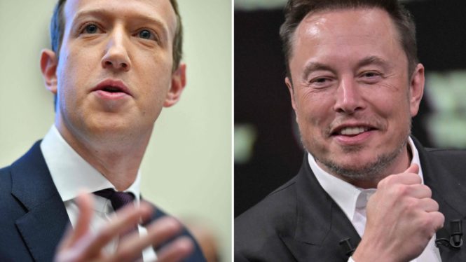 With No Date Set, Musk and Zuckerberg Trade Barbs on ‘Cage Match’