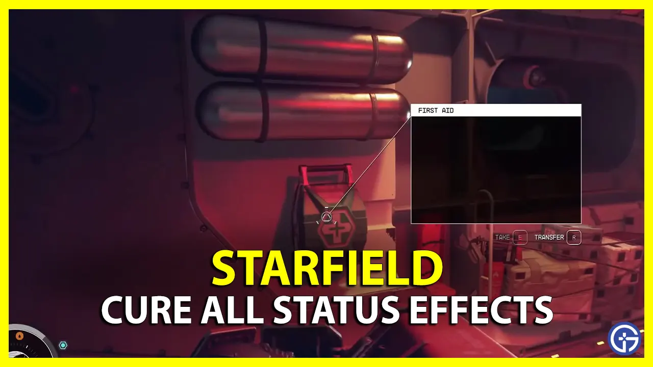 All status effects in Starfield and how to cure them