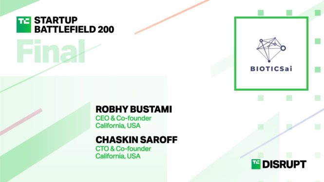 And the winner of Startup Battlefield at Disrupt 2023 is… BioticsAI