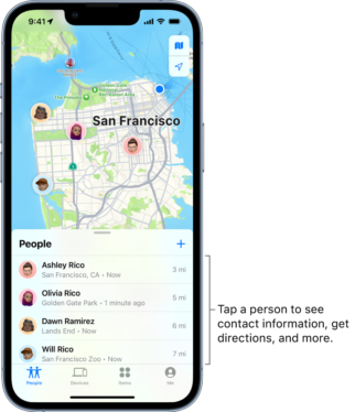 Apple’s ‘Find My’ app makes it easier to find your friends on iPhone 15