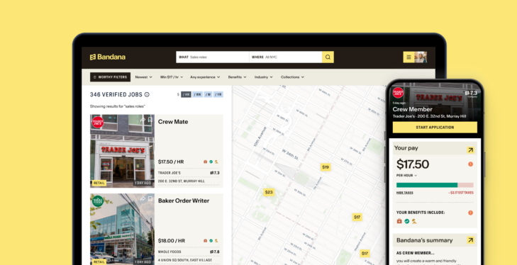 Bandana is building a platform to help hourly wage workers find better jobs