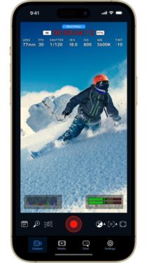 Blackmagic releases free pro-level app for shooting video on iPhone