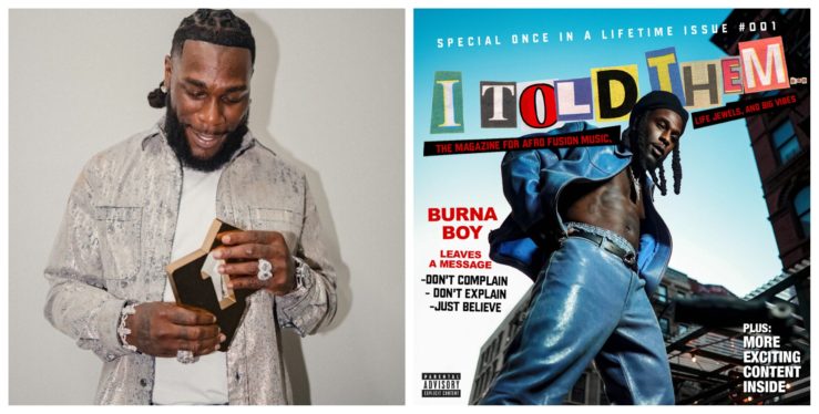 Burna Boy Makes U.K. Chart History With ‘I Told Them…’