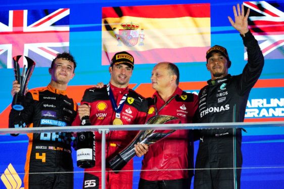 Carlos Sainz wins Singapore Grand Prix as Verstappen’s streaks end