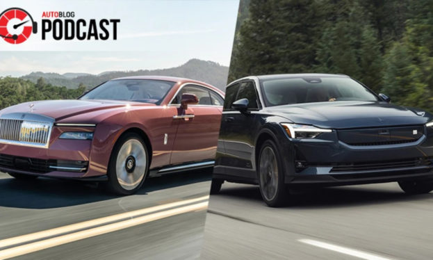 Driving the 2024 Rolls-Royce Spectre and Polestar 2 | Autoblog Podcast #800