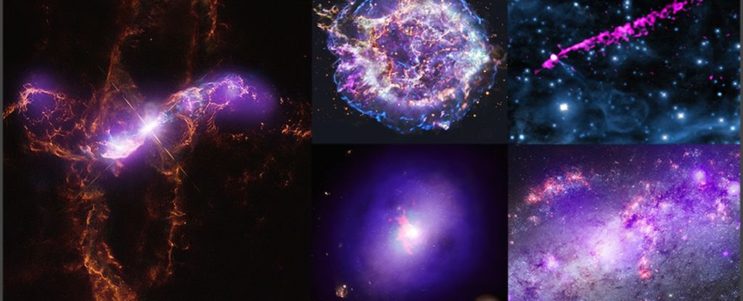 Five new images from Chandra reveal cosmic objects in X-ray wavelength