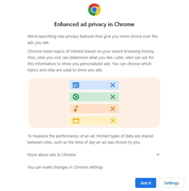 Google flips the switch on interest-based ads with ‘Privacy Sandbox’ rollout