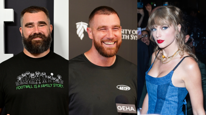 Here’s What Jason Kelce Has to Say About Those Taylor Swift & Travis Kelce Dating Rumors