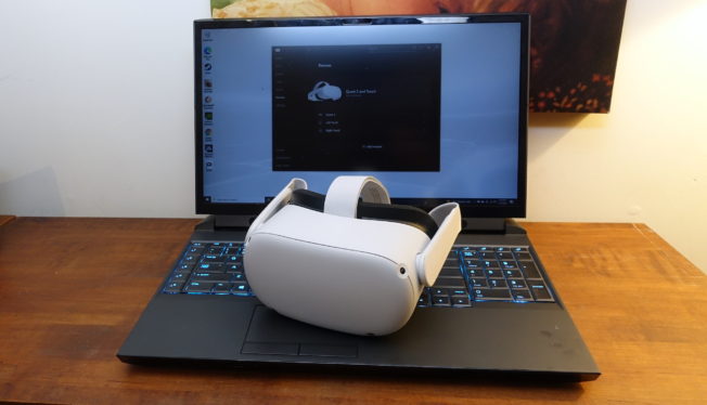 How to connect an Oculus Quest 2 to a PC