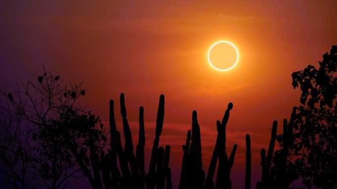 How to photograph the ‘ring of fire’ annular solar eclipse on Oct. 14