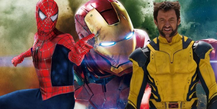 Iron Man Unites With Tobey Maguire’s Spider-Man & Hugh Jackman’s Wolverine In Epic Avengers 6 Art