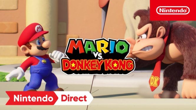Mario vs. Donkey Kong is getting a Nintendo Switch remake in February