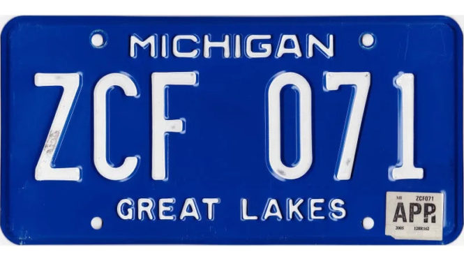 Michigan bill would revive two popular retro license plate designs