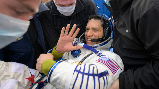 NASA Astronaut Frank Rubio Returns From Record Space Trip