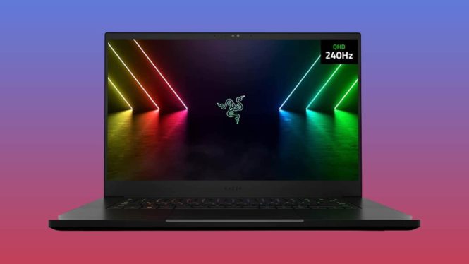 Razer Blade 15 gaming laptop with an RTX 3070 Ti is $700 off today