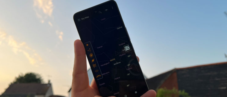 Sky Map stargazing app review