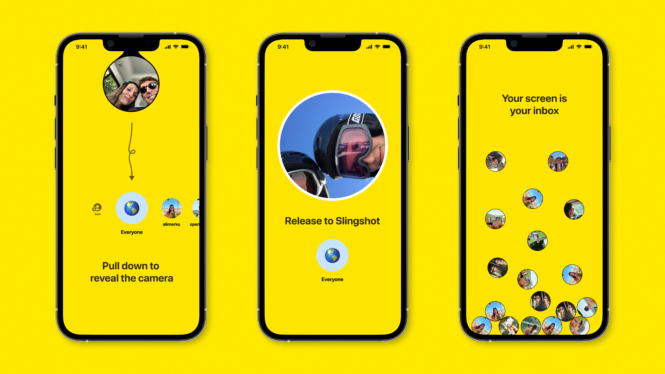 Slingshot’s playful new app lets you ‘sling’ quick photos to friends