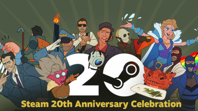 Steam is green again on its 20th anniversary