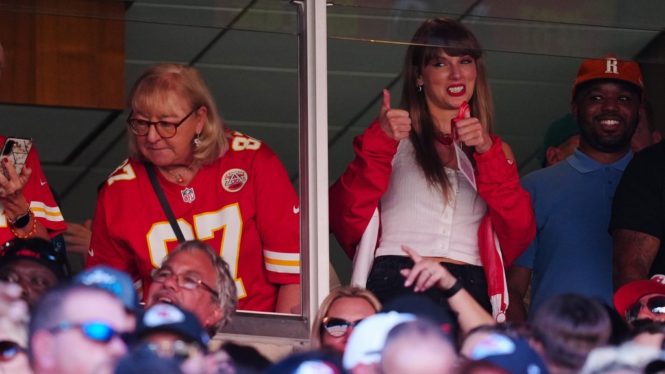 Taylor Swift Cheers On Travis Kelce, Usher to Perform at Super Bowl & More | Billboard News