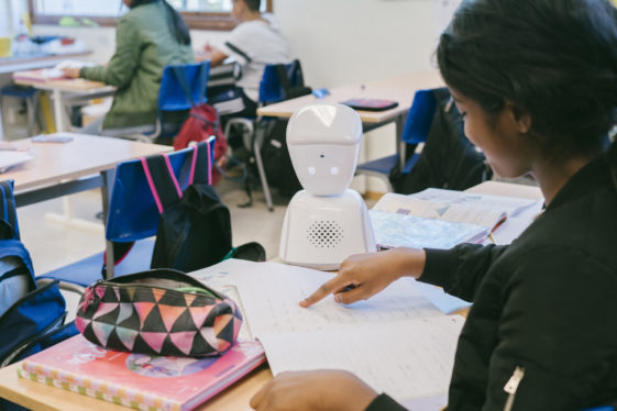 Telepresence classroom robots trialed for absent students