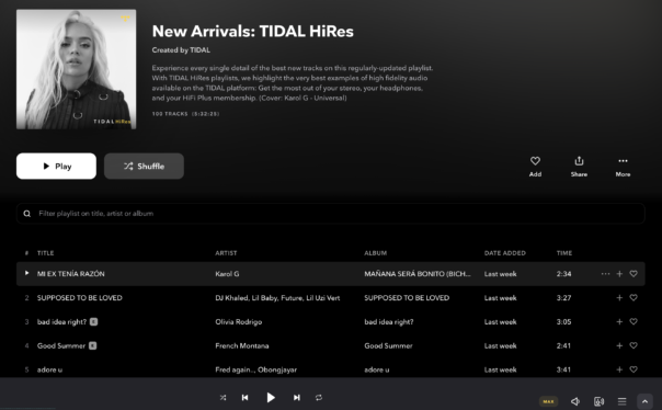 Tidal will finally let you see which hi-res tracks are FLAC versus MQA