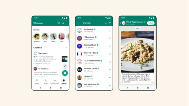 WhatsApp is launching its Channels feature globally