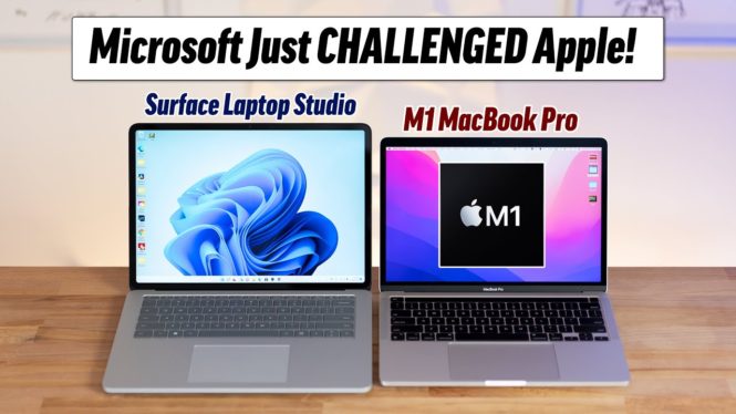 Will the Surface Laptop Studio 2 dethrone the MacBook Pro M2?