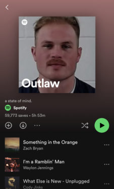 Zach Bryan Mugshot Is the New Spotify ‘Outlaw’ Country Playlist Cover