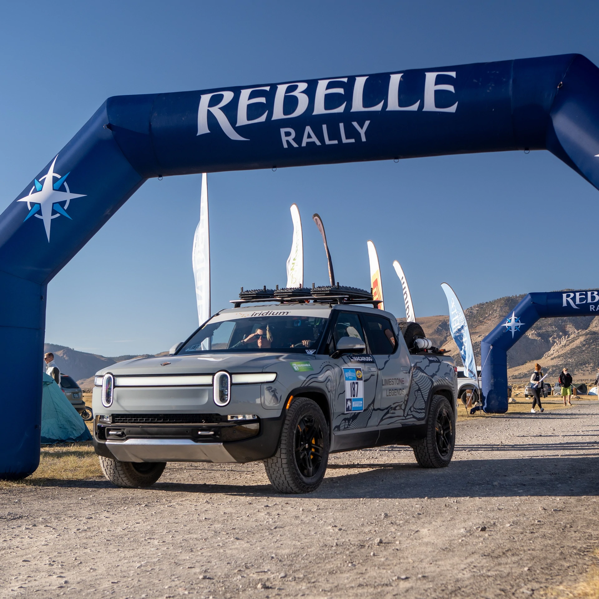 2023 Rivian R1T takes the crown at the Rebelle Rally