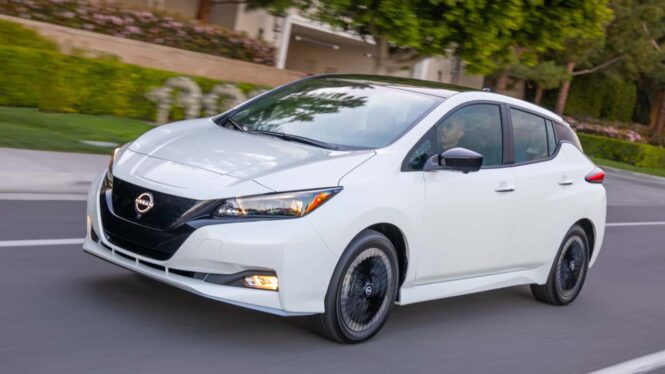 A cheaper EV? The Nissan Leaf is now eligible for a $3,750 tax credit