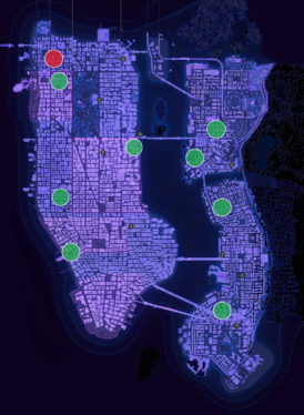 All Prowler Stash locations in Spider-Man 2