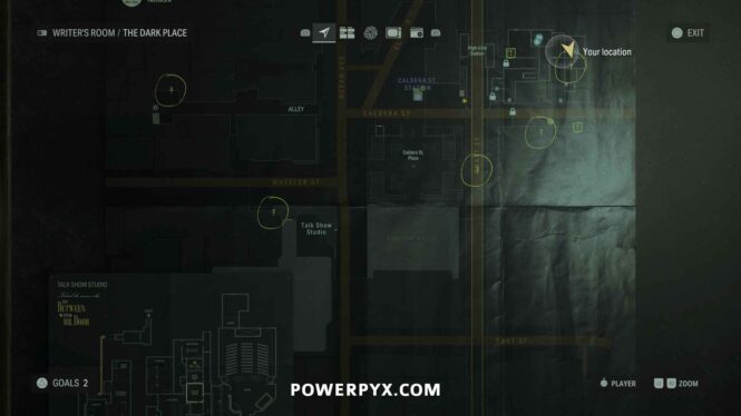 All Word of Power locations in Alan Wake 2