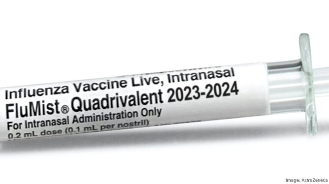 AstraZeneca Requests FDA Approval For Self-Administered Nasal Flu Vaccine