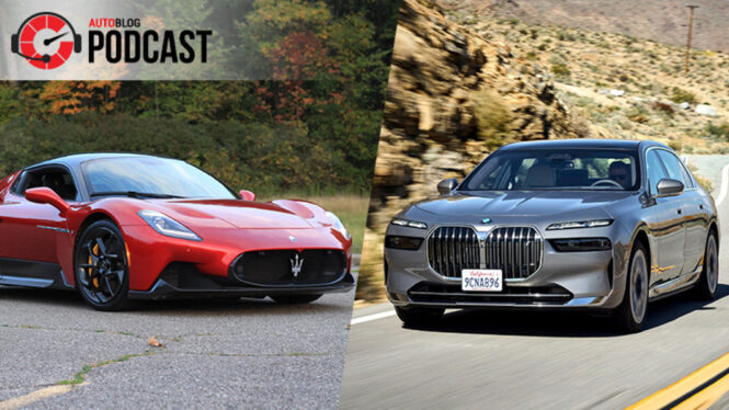 Driving the Maserati MC20 and BMW i7 | Autoblog Podcast #802