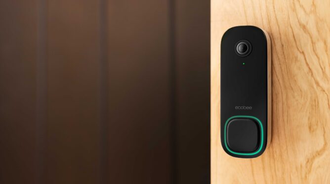 Ecobee  takes on ring, Arlo with its first smart doorbell camera