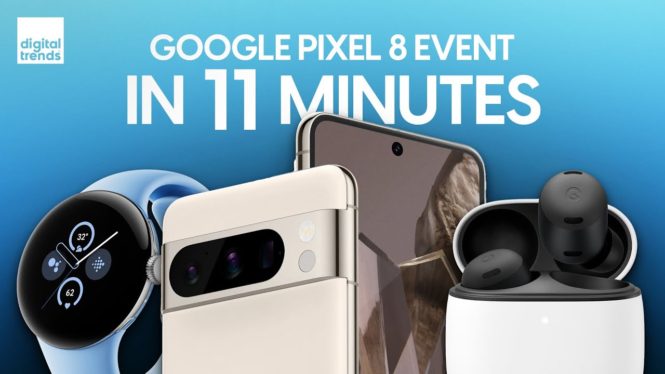 Everything Google launched at its big fall event: Pixel 8 and 8 Pro, Pixel Watch, more