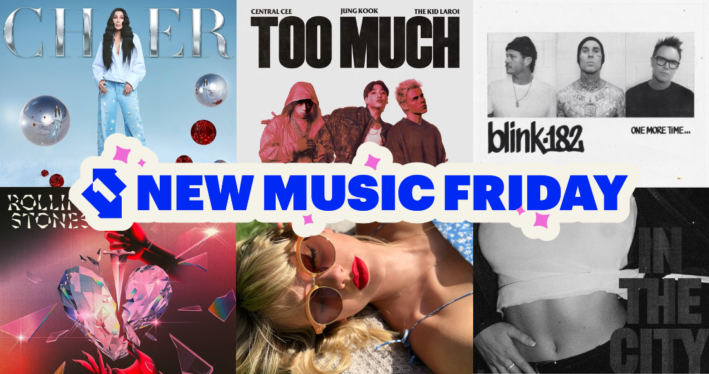 Friday Music Guide: New Music From Blink-182, Charli XCX & Sam Smith, The Rolling Stones and More