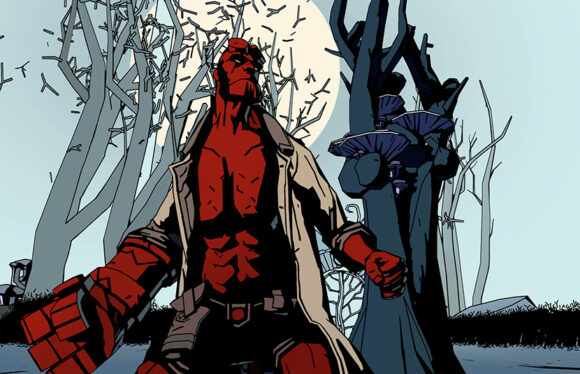 Hellboy Web of Wyrd is one of the best-looking comic book games out there