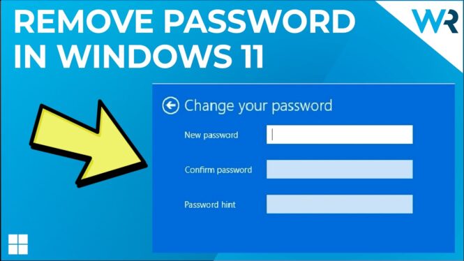 How to remove a login password on Windows 11