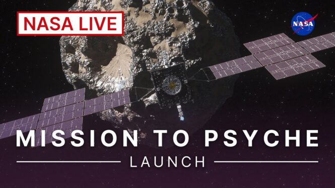 How to watch NASA’s Psyche mission launch to a metal asteroid this week
