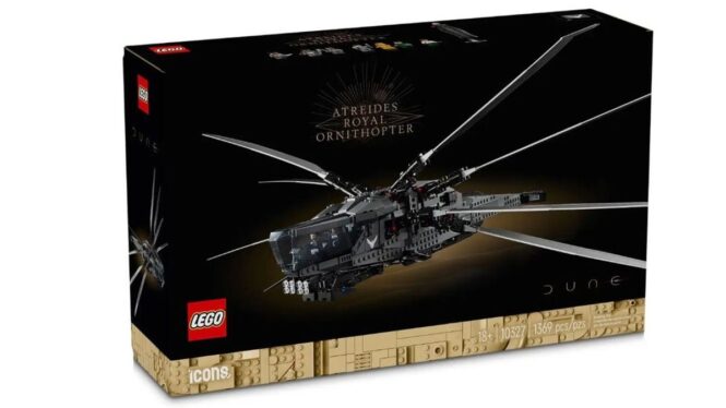 Lego’s epic ‘Dune’ Ornithopter building set is now open for pre-orders