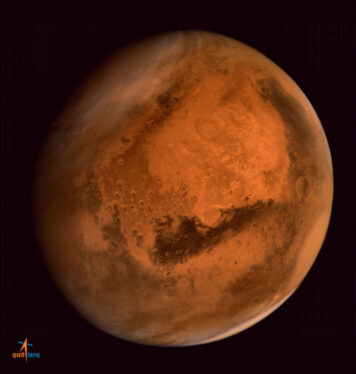 Mars hides a core of molten iron deep inside