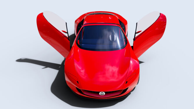 Mazda’s Iconic SP concept is a rotary-engined hybrid that could run on hydrogen