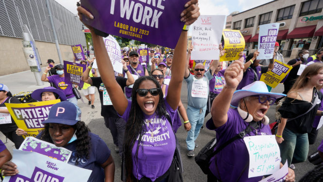 More Than 75,000 Kaiser Permanente Health Care Workers Begin Strike