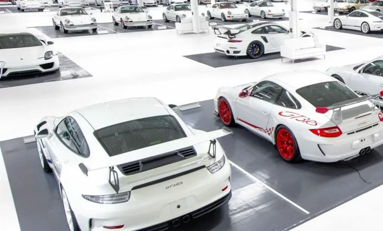 Mystery owner to auction 56 Porsches — and they’re all white