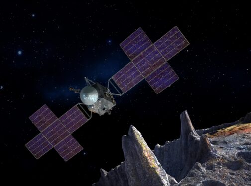 NASA’s Psyche spacecraft embarks on a six-year journey to its asteroid namesake