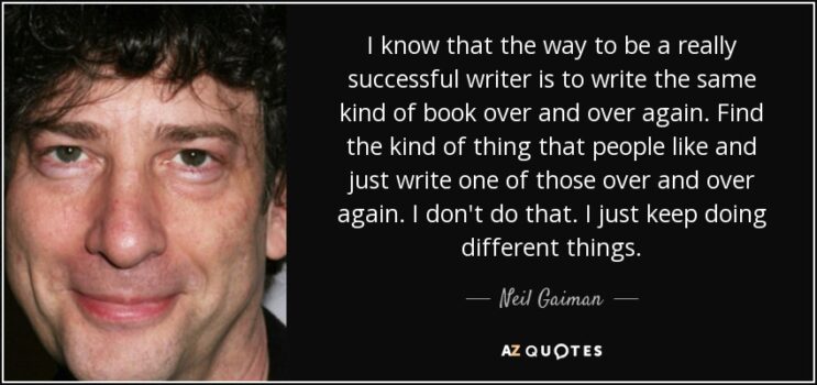 Neil Gaiman Really Just Wants to Write