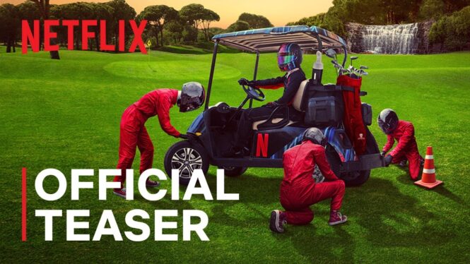 Netflix’s first live sports event is a golf tournament featuring F1 drivers and PGA Tour pros