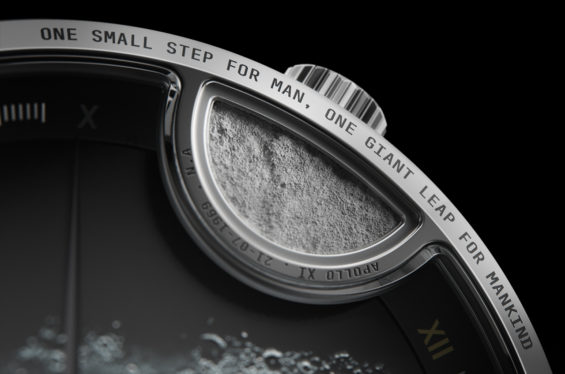 New wristwatch bridges Apollo to Artemis with touch of real moon dust