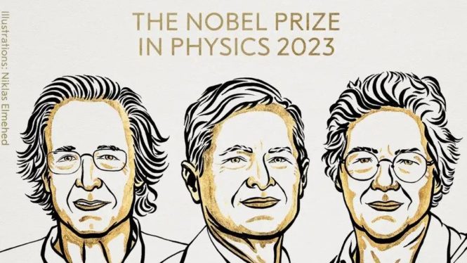 Nobel Prize in physics awarded to 3 scientists who glimpsed the inner world of atoms with tiny light pulses